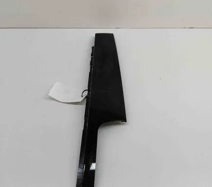 Front door glass trim molding