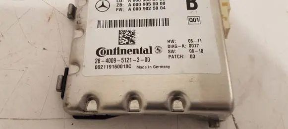 Mercedes-Benz C W204 Windshield/windscreen camera A0009050438