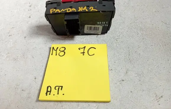 Fiat Panda II Hazard light switch 735357113 52875704