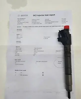 Volvo XC60 Fuel injector 31303238 111112 0445116