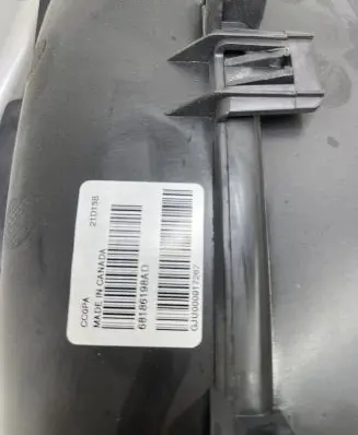 Dodge Durango Interior heater climate box assembly 68186198AD