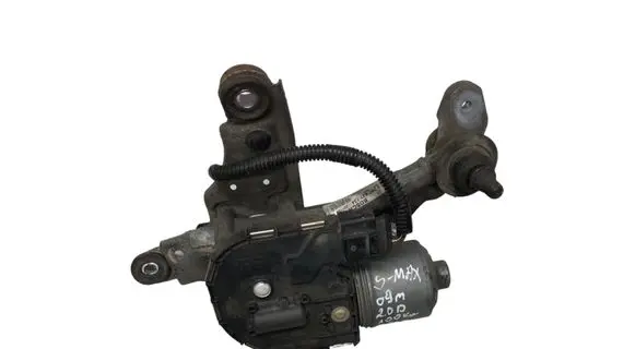 Front wiper linkage and motor