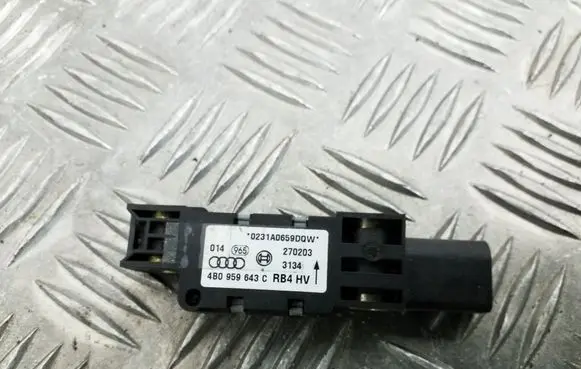 Audi A6 S6 C5 4B Airbag deployment crash/impact sensor 4B0959643C