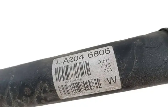 Mercedes-Benz GLK (X204) Middle center prop shaft A2046806-mercedes A2046806