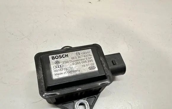 Audi A6 S6 C5 4B ESP acceleration yaw rate sensor 8E0907637A 0016778 0265005245