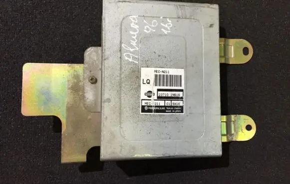 Nissan Almera Engine control unit/module 237101N616