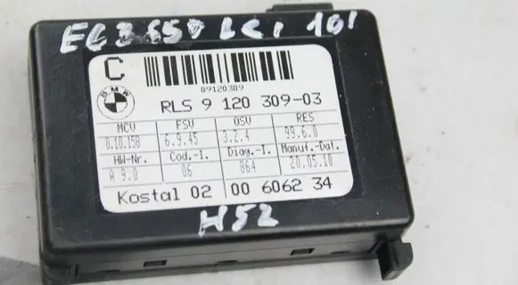 BMW 6 E63 E64 Rain sensor 9120309