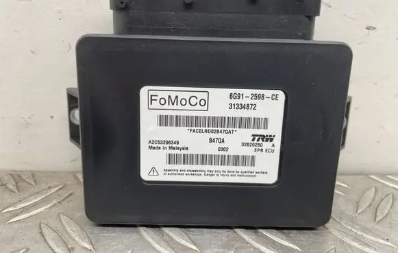 Volvo S60 Hand brake control module 31334872 6G912598CE