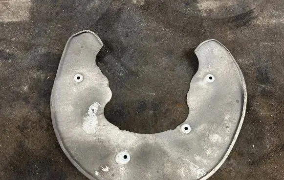 Audi A4 S4 B8 8K Front brake disc dust cover plate 8K0615311H