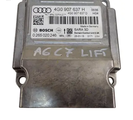 Audi A6 S6 C7 4G Airbag control unit/module 4G0907637H