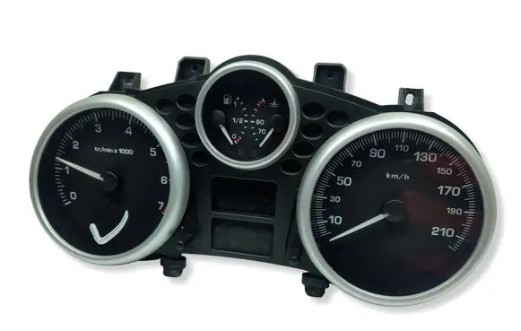 Peugeot 206 Speedometer (instrument cluster) 9673799280KASACJA 9673799280