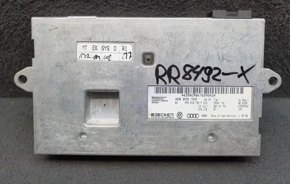 Audi A6 S6 C6 4F MMI control unit 4F0910730F 4E0035729