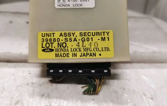 Honda CR-V Other control units/modules 39880S5AG01M1 4440