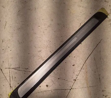 Front sill trim cover