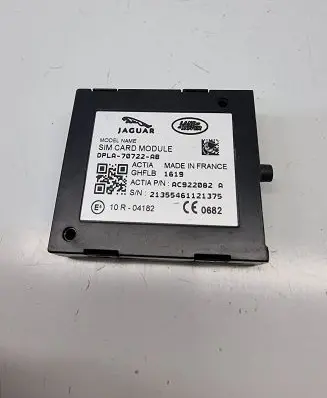 Jaguar XF X260 Other control units/modules DPLA70722AB