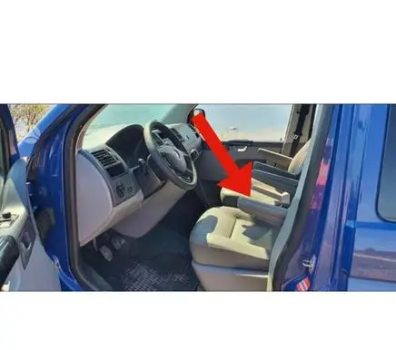 Volkswagen Transporter - Caravelle T5 Armrest 