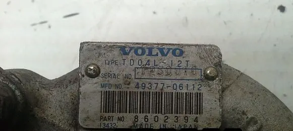 Volvo S60 Turbo td04l12t