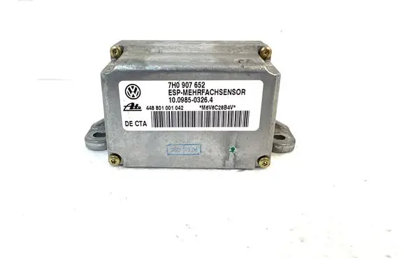 Volkswagen Touareg I ESP acceleration yaw rate sensor 7H0907652 10098503264