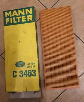 Opel Manta B Air filter MANNC3463 C3463 MANNFILTERC3463