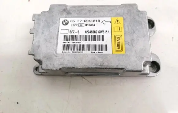 BMW 5 E60 E61 Airbag control unit/module 65776941018 65.77-6941018