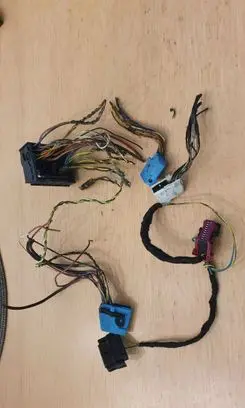 BMW X5 E53 Sound system wiring loom 6951629 BM54