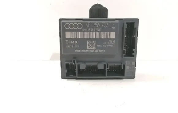 Audi A6 S6 C6 4F Door control unit/module 4F0959792E 4F0910793E