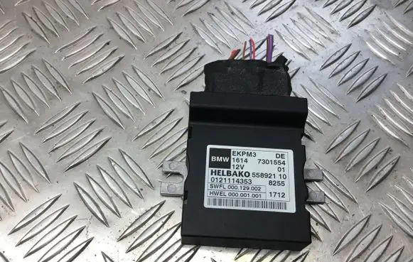 BMW 6 F12 F13 Fuel injection pump control unit/module 7301554 16147301554