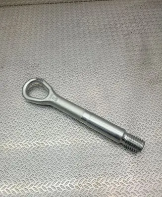 Towing hook eye