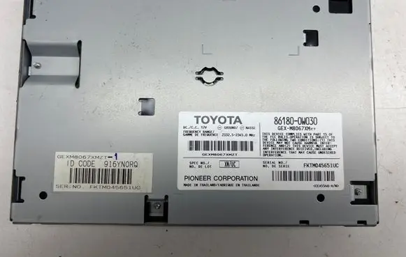 Lexus IS 220D-250-350 Other control units/modules 861800W030