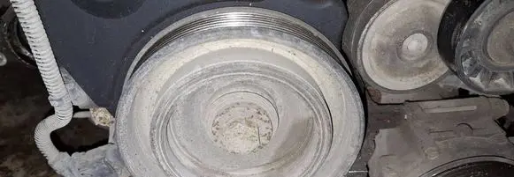 Peugeot 508 Crankshaft pulley