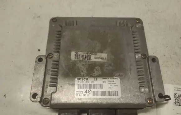 Citroen C5 Engine control unit/module 0281010886 9645534980
