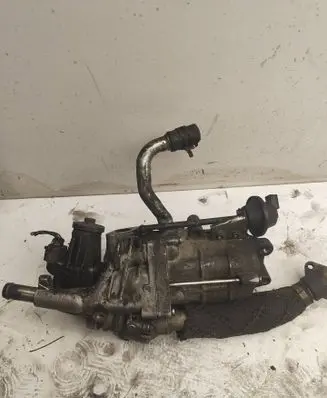 Jaguar XF X250 EGR valve cooler 9X2Q9U438DA