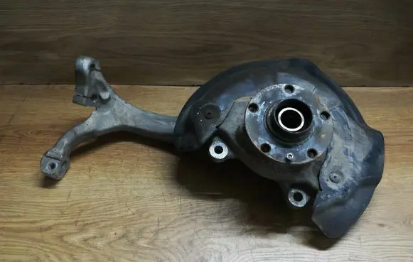 Audi A6 S6 C6 4F Front wheel hub spindle knuckle 4F0407242