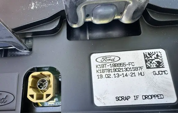 Ford Fiesta Screen/display/small screen K1BT18B955FC K1BT81902130159