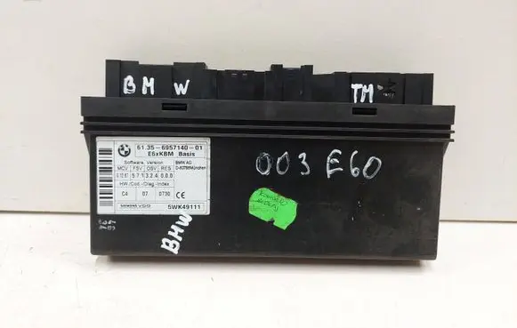 BMW 5 E60 E61 Comfort/convenience module 6135695714001 6957140 5WK49111