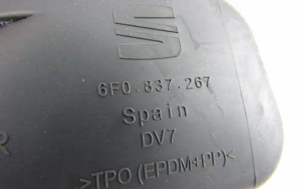 Front door card panel trim