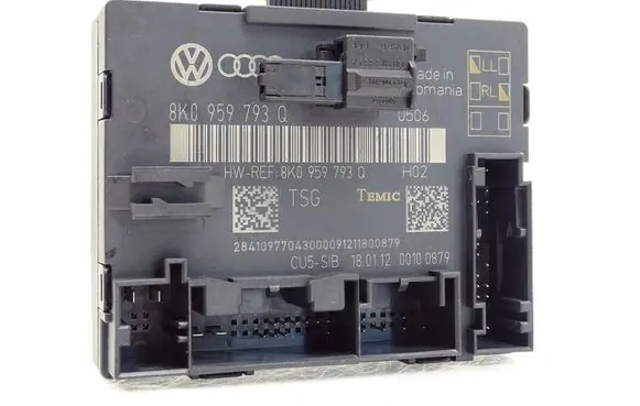 Audi A4 S4 B8 8K Door control unit/module 8K0959793Q