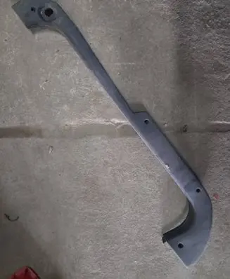 Citroen Berlingo side skirts sill cover 9663618077