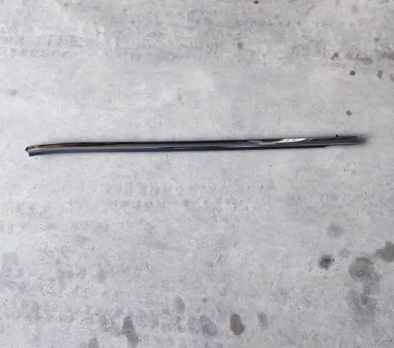 Toyota Highlander XU50 Front door glass trim molding 757100E070