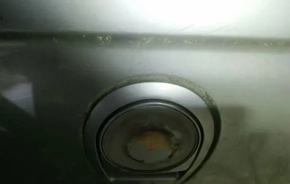 Opel Omega B1 Tailgate exterior lock 