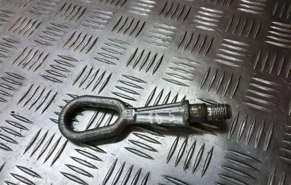 Towing hook eye