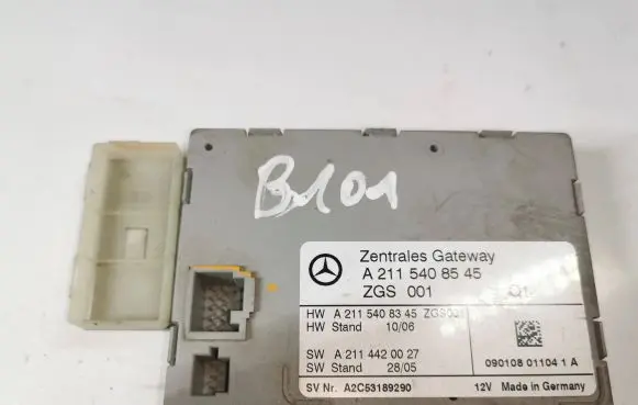 Mercedes-Benz E W211 Other control units/modules A2115408545 A2114420027 A2115408345
