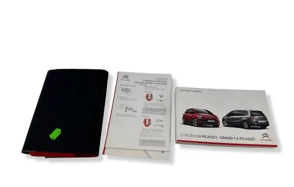 Citroen C4 Grand Picasso Owners service history hand book 