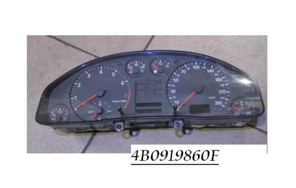 Audi A6 S6 C5 4B Speedometer (instrument cluster) 4B0919860F