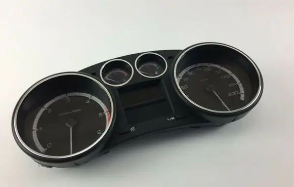 Peugeot 308 Speedometer (instrument cluster) 9666649080 Z2001