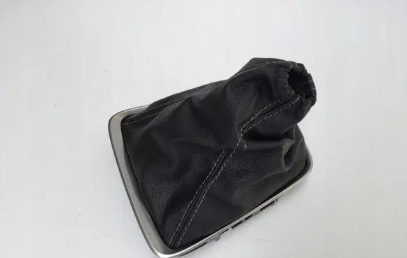 Opel Corsa F Gear lever shifter trim leather/knob 565537081