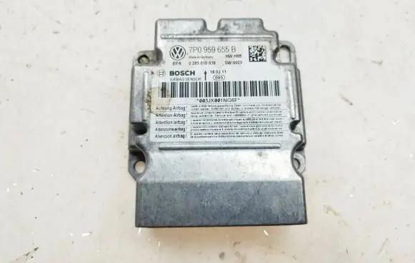 Volkswagen Touareg II Airbag control unit/module 7P0959655B 0285010939