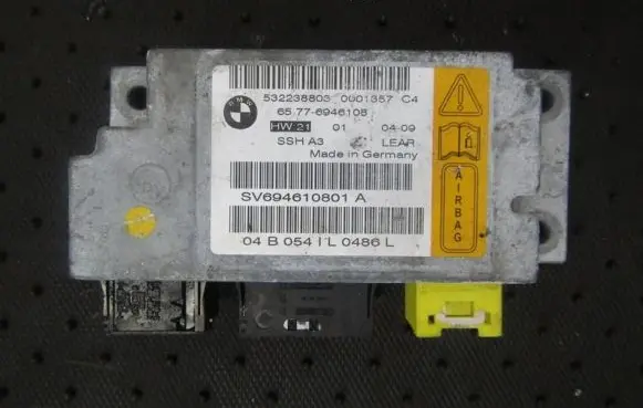 BMW 7 E65 E66 Airbag control unit/module 65776946108 65.77-6946108