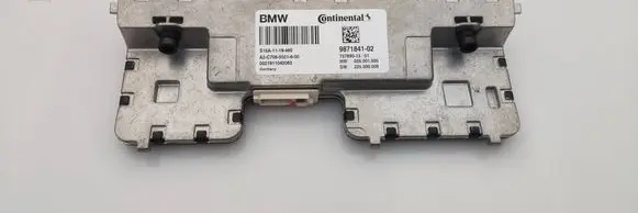 BMW 5 G30 G31 G38 Windshield/windscreen camera 9871841 S15A1119460 A2C7565021600