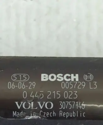 Volvo S60 Fuel main line pipe 30757146 005729L3 0445215023